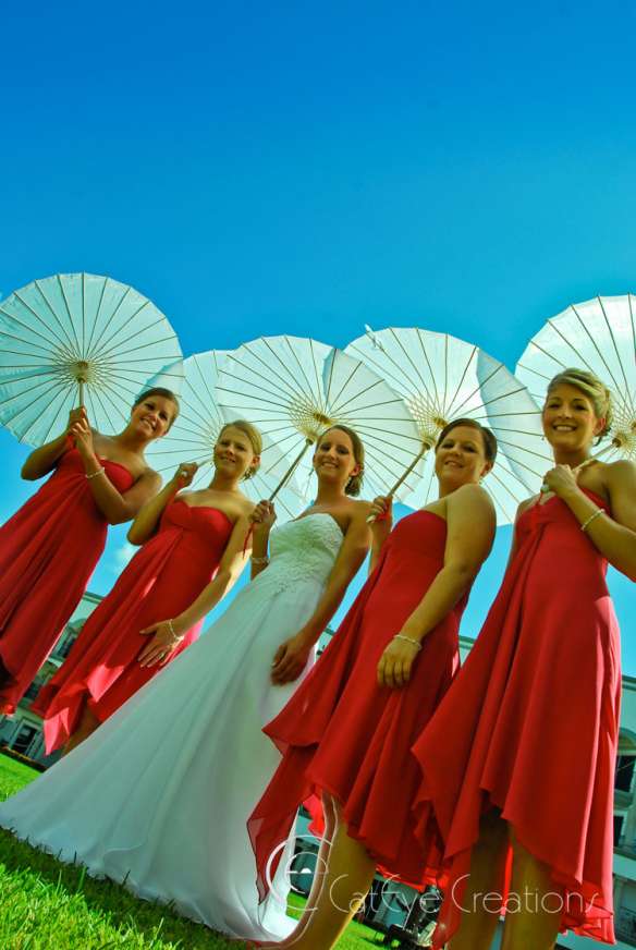 Wedding Day Ideas umbrellas